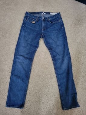 rag & bone Skinny Jeans in Deep Blue Wash